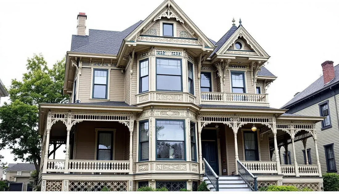 Historic Downtown Eureka Springs Victorian Architecture - The Woodland Retreat